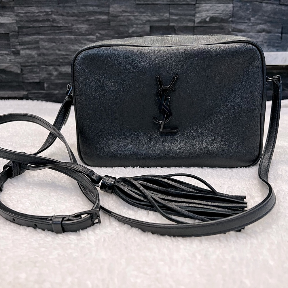 Black YSL crossbody